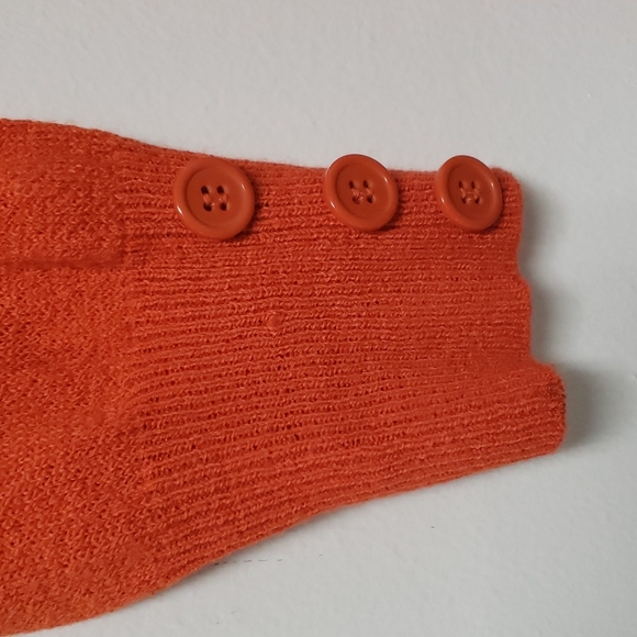 Avenue lightweight orange cardigan sweater - Picture 4 of 14